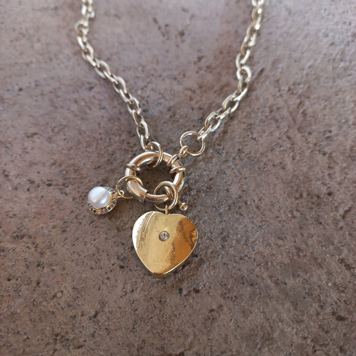 Collar Lock Corazón