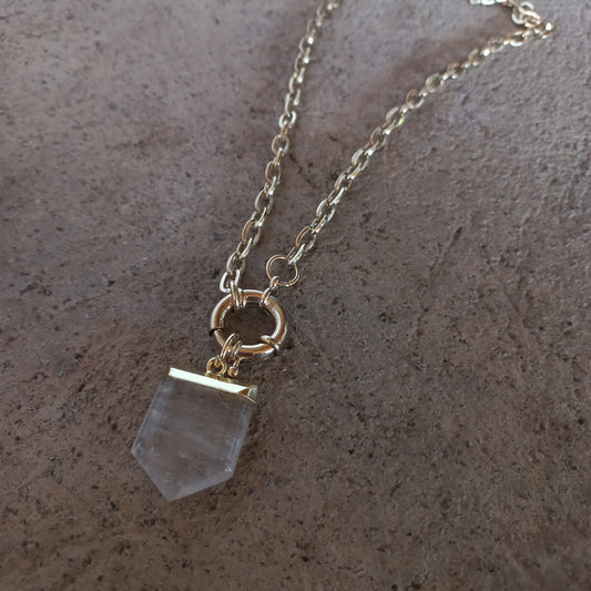 Collar Flecha Cuarzo Lock