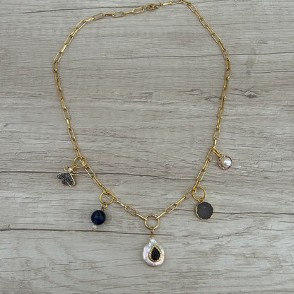 Collar multi colgantes