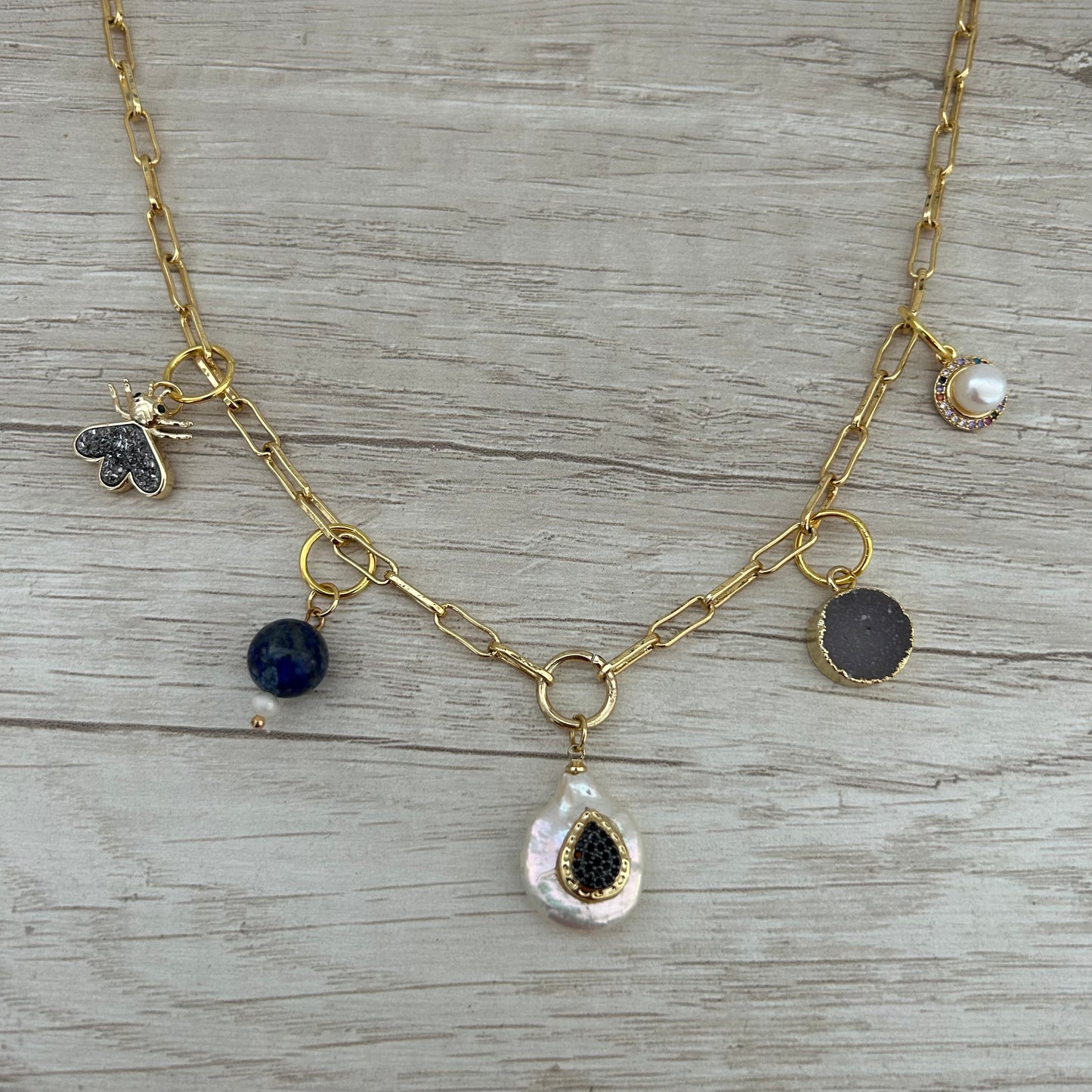 Collar multi colgantes