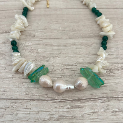 Collar perlones