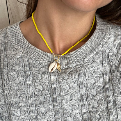 Collar cristales colgantes Mar