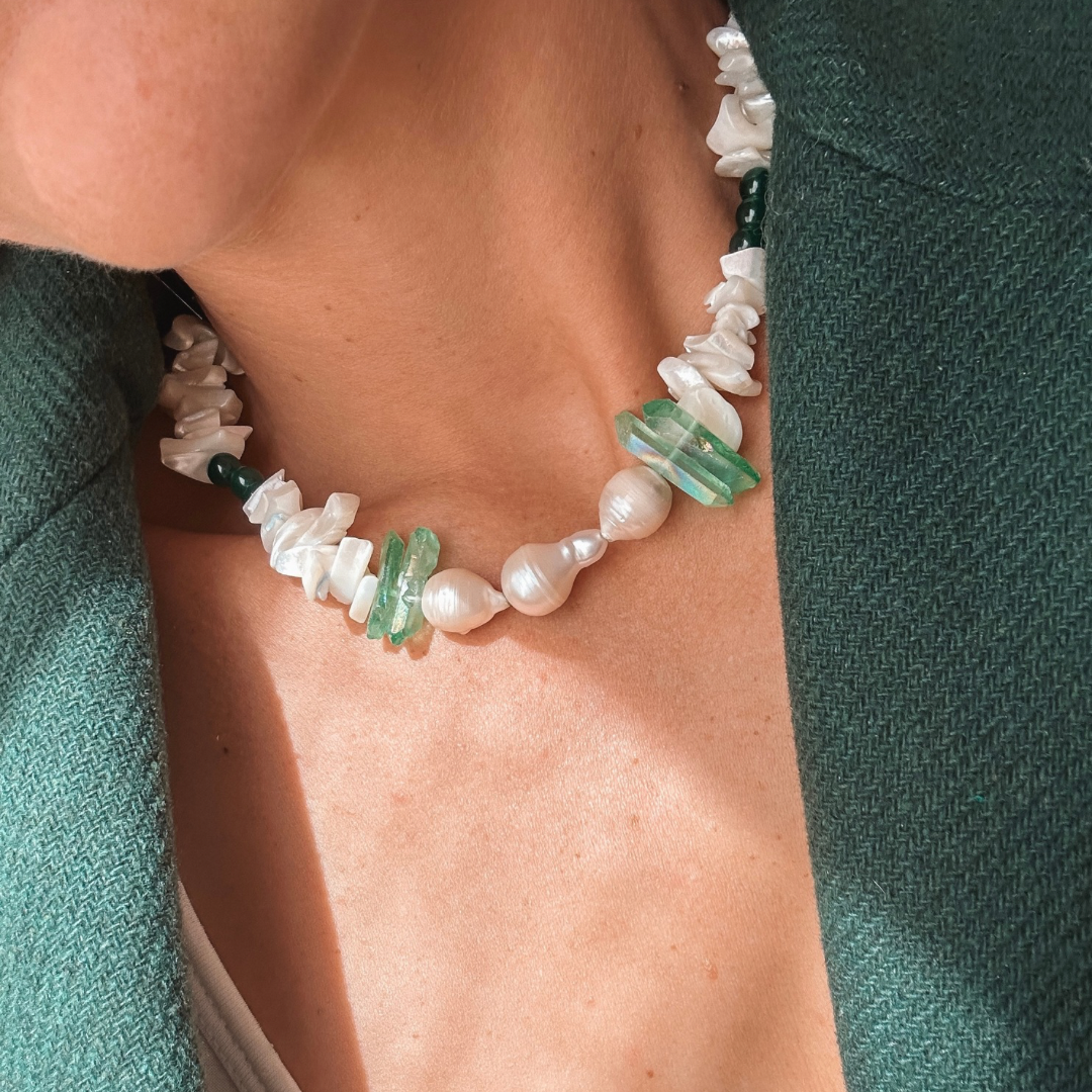 Collar perlones