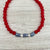 Collar Greek rojo