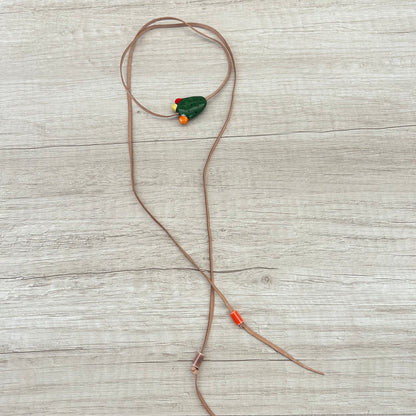 Cactus cerámica cuero