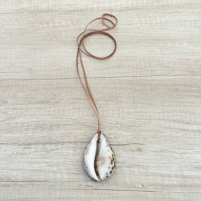 Big Shell cuero beige