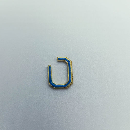 Ear Cuff Circones Blue