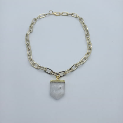 Collar Flecha Cuarzo
