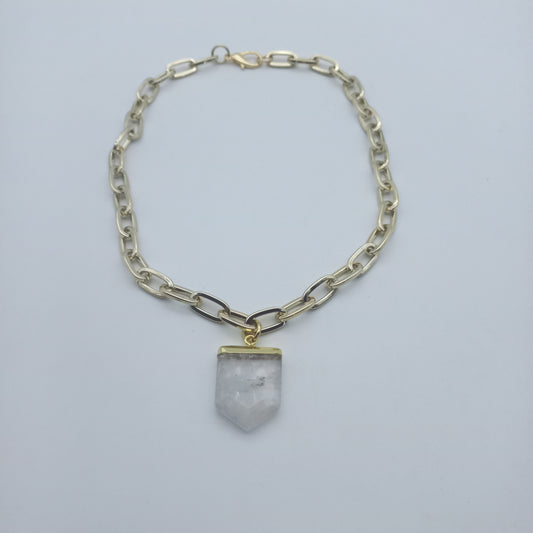 Collar Flecha Cuarzo