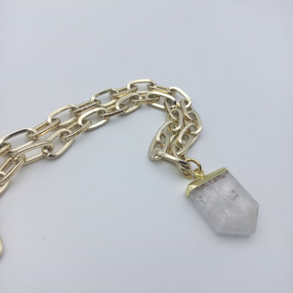 Collar Flecha Cuarzo