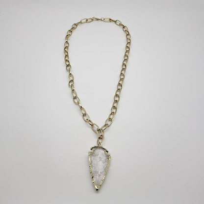 Collar Lanza Cuarzo