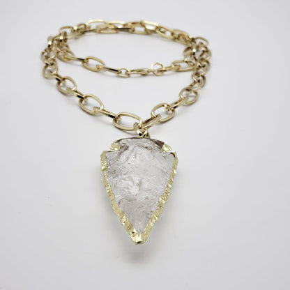 Collar Lanza Cuarzo